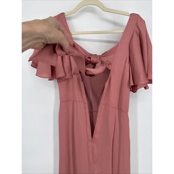 Sachin & Babi Women’s Size 0 Rouge Pink Aurora Gown Maxi Dress New - Picture 9 of 11